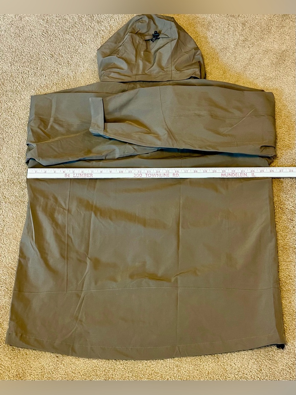 Little Donkey Andy Men's Two-Tone Khaki Hooded Jacket - Picture 13 of 14